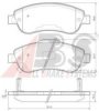A.B.S. 37650 OE Brake Pad Set, disc brake